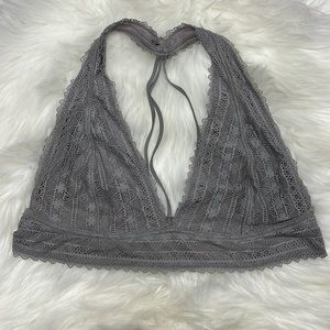 Gray Bralette Size Medium
